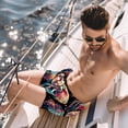 thumbnail image 2 of luoweisi Men's Beach Shorts Quick Dry Swim Trunks with Mesh Lining Elephant XL, 2 of 5