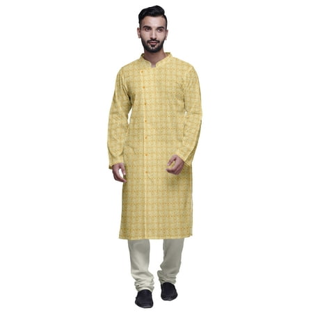 

Atasi Cotton Printed Long Kurta Pajama For Men Designer Casual Kurta Pajama Clothing