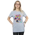 thumbnail image 2 of DC Comics T-Shirt Boyfriend en Coton pour Femmes Teen Titans Go 80s Icon, 2 of 3