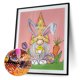 thumbnail image 2 of Taladro de pintura de diamante Kits de duende de conejito de Pascua Redondo completo 30x40cm (DG125) FLhrweasw Nuevo, 2 of 9