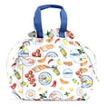 thumbnail image 4 of Fit + Fresh Cromwell Women's Lunch Bag, Cinch Closure Lunch Box With Containers, Alfresco, 4 of 9
