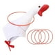 thumbnail image 1 of Sombrero de ganso para cosplay, accesorios para disfraz de Halloween, para escenario de juego con anillo, 1 of 9