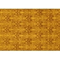 thumbnail image 1 of Ahgly Company Machine Washable Indoor Rectangle Abstract Yellow Modern Area Rugs, 2' x 3', 1 of 4