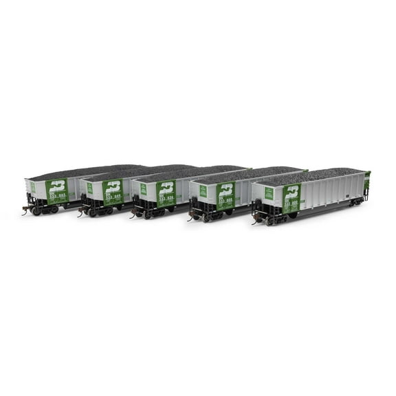 Athearn HO Bethgon Coalporter w/Load BN #1 5 ATH81592 HO Rolling Stock