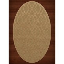 Dalyn Dover Area Rug DV1 Dv1 Wheat Diamond Lines 10' x 14' Oval