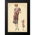 thumbnail image 2 of Vintage Fashion 11x14 Black Modern Framed Museum Art Print Titled - Sweetness and Youth, 2 of 5
