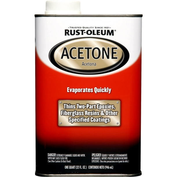RustOleum Automotive Acetone , 1 Qt