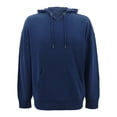 thumbnail image 1 of Sudaderas George Para Hombre, Lisa Azul Talla EG, 1 of 4