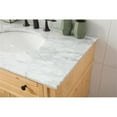 thumbnail image 4 of 36 inch single bathroom vanity in natural wood, 4 of 8