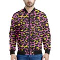 thumbnail image 3 of Chaqueta con cremallera y estampado de leopardo en 3D de moda para hombres y mujeres, sudadera con personalidad, chaquetas de calle para primavera y otoño, abrigos de manga larga, 3 of 5