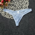 thumbnail image 2 of Arvbitana Men's Underwear, Simple Sexy Breathable Low Cut Thong Underwear, 2 of 6
