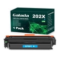thumbnail image 1 of High Yield 202X CF501X Cyan Toner Cartridge Replacement for HP HP 202X 202A CF501X CF501A Toner Compatible with HP Color Laserjet Pro MFP M281fdw M281cdw M281fdn M254dw M281 M254 281fdw 254dw (Cyan), 1 of 6