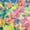 Multicolor, variant on Ultimate Confetti, Pink Biodegradable UV Glow Tissue Paper Confetti - Rectangular Flame-Resistant & Slow-Falling Confetti for Cannon and Launcher use - Best for Celebrations - 1 lb, 16 oz