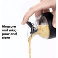 thumbnail image 3 of Mezclador de aderezos Good Grips de 240 ml para cocina (negro), 3 of 5