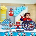 thumbnail image 4 of High Quality!Spidey och hans fantastiska vänner födelsedagstema set, 20 stycken suturplatta och 20 stycken sydd vävnad, 4 of 5