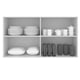thumbnail image 5 of Alacena 2 Puertas 4 Compartimentos Madesa 120 Cm Blanco Madesa G2512109GL, 5 of 8