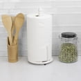 thumbnail image 4 of Lattice Collection Cast Iron Paper Towel Holder, White, 4 of 5