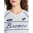 thumbnail image 4 of Ford Bronco Women's Front Back Graphic Sweatshirt with Long Sleeves, Sizes XXS-XXL, 4 of 5