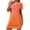 Orange, variant on Tumotour Satin Silk Nightgowns For Women Mini Dress Pajamas Loungewear Sleeveless Nightgown Solid Color Sleepwear Chemise Lingerie Dress Tank Sleepwear Nightshirt