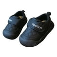 thumbnail image 4 of Splozh Newborn Shoes Boy Toddler Walking Shoes Non Slip Soft Soled Breathable Mesh Shoes Fashion Shoes for Toddlers Babies Black,US 6, 4 of 5