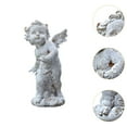 thumbnail image 6 of Vsenkes Angel Garden Statue Decorative Art Crafts Figurine for Patios Porch Backyard A, 6 of 9