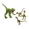 thumbnail image 3 of Jurassic World Amber Collection Baby T Rex & 3 Compys Dinosaur toy for 8 Year Olds & Up, 3 of 7