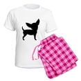 thumbnail image 5 of CafePress - Funny Cute Chihuahua Women's Light Pajamas - Women's Short Sleeve Print T-Shirt and Pants Light Cotton Pajama Set, 5 of 7