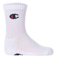 thumbnail image 6 of Champion Kids Socks, Pack Of 6 - Crew Socks, Solid Colour Black/Grey/White 31-34, 6 of 7