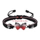 thumbnail image 2 of Pulseras para mujer, regalos para mujer, pulsera para enamorados, pulsera tejida a mano para San Valentín, joyería para novias, pulsera con dije de mariposa., 2 of 2