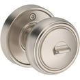 thumbnail image 4 of Baldwin En.Bre.Rrr Bremerton Single Cylinder Keyed Entry Door Knob Set - Brass, 4 of 7