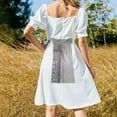 thumbnail image 4 of Robe Longue Sans Manches Cliff Robe bandage Femme chic et Élégante Robe de Soirée, 4 of 5
