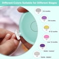 thumbnail image 4 of Electric Baby Nail File, 6 In 1 Electric Nail File For Newborns Set, Quiet And Safe Baby Nail Trimmer-green, 4 of 5