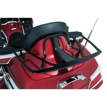 Kuryakyn 7157 Motorcycle Accessory: Tour Trunk Luggage/Storage Rack for 2001-19 Honda Gold Wing GL1800 Motorcycles, Gloss Black