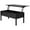 Noir, variante sur HOMCOM Table Basse Moderne de 39 Pouces à Plateau Relevable avec Compartiment de Rangement Caché