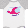 thumbnail image 4 of Inktastic Helicopter Pink Girls Girls Baby Bodysuit, 4 of 5