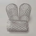 thumbnail image 4 of Naiovety 4 unids/set colador de hojas fácil de instalar y protector de canalón en filtro de aluminio tapa de drenaje tamaño ajustable Jardín y Patio 15 cm de alto 8 cm de diámetro, 4 of 6