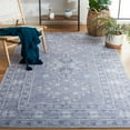 thumbnail image 4 of SAFAVIEH Tucson Carrie Traditional Machine Washable Area Rug, 4' x 6', Grey/Ivory, 4 of 15