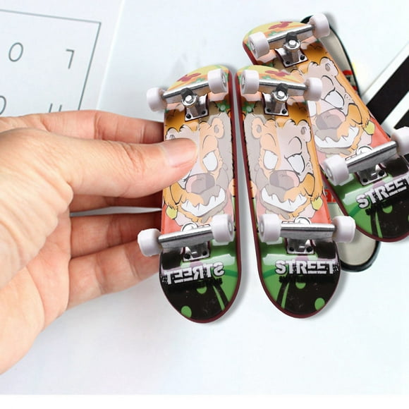 8 Pcs Professional Mini Fingerboards/ Finger Skateboard, Unique Matte Surface (Random Patterns and Colors)