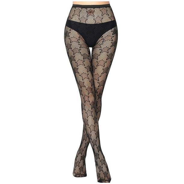 Leggings de malla con perspectiva para mujer, tallas grandes, medias de red, medias de seda para mujer