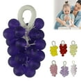 thumbnail image 3 of Grape Soap on a Rope, Handmade Grapes Cluster Shaped Soaps, Face & Body Bath Grapes Soaps for Shower, Hanging for Kitchens or Bathrooms,DIY Home Decor Gift, 3 of 8