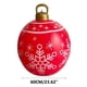 thumbnail image 3 of Bola de Navidad Inflable Exterior 60cm, Bola de PVC Navideña, Adornos de Árbol de Navidad, Decoración Exterior de Navidad, Bola Inflable de Navidad, Adornos Navideños para Jardín, Resistente, 3 of 7