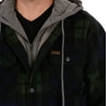 thumbnail image 4 of Smiths Workwear Mens Sherpa Lined Microfleece Shirt Jacket XX-Large Blackwatch-376, 4 of 5