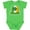 Apple Green, variant on St Patricks Day Cute Irish Gift Boys or Girls Baby Bodysuit