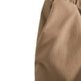 thumbnail image 5 of AHTJRT Men's Cotton Beach Shorts Athletic Style with Pockets Lightweight and Breathable for Summer Fun Khaki 3XL, 5 of 7