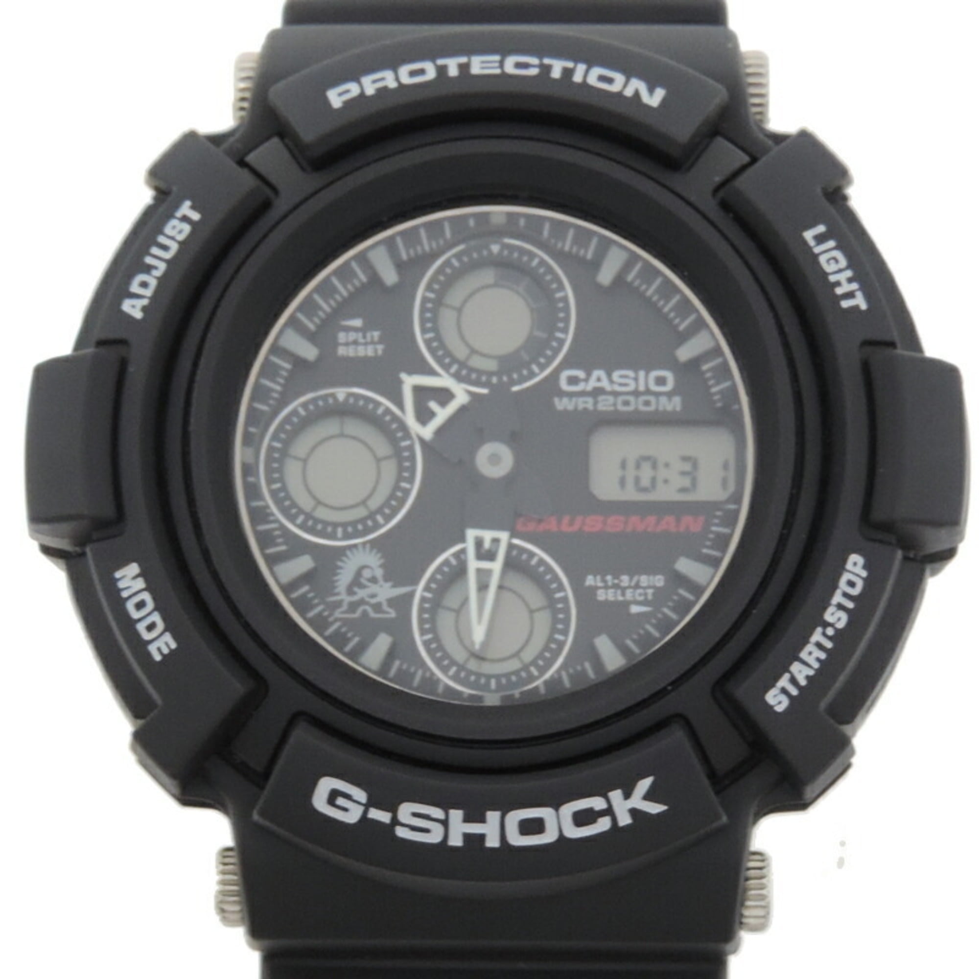 Authenticated Used Casio G-SHOCK Gaussman Men's Watch AW-570MB-IVT