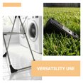 BESTYASH Black Plastic Leg Covers for Drying Rack Feet, Protects ...