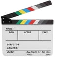 thumbnail image 2 of Claqueta de Cine de Acrílico para TV con Bolígrafo PAV1, 2 of 8