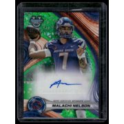 2024 Bowman University Best Malachi Nelson BOA-MN Green Mini Diamond Refractor Auto SN AU