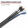 thumbnail image 3 of Staples TECH 10' Cord Sleeve Black (ST62391), 3 of 6