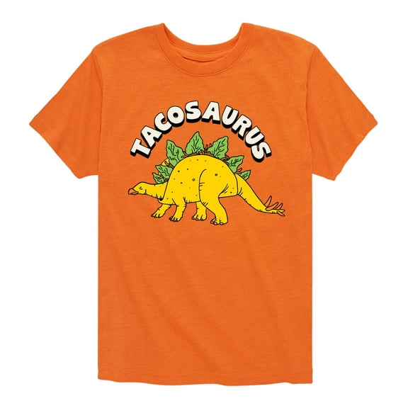 Instant Message - Tacosaurus - Taco Fan - Toddler & Youth Short Sleeve Graphic T-Shirt